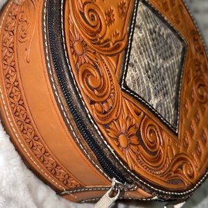 Western skies handmade “mini roper” purse